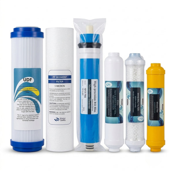 Wasserly Ersatzfilter & Membran Komplett-Set